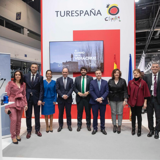 El jefe del Ejecutivo murciano presenta 'El Camino de la Vera Cruz' en Feria Internacional de Turismo 2020