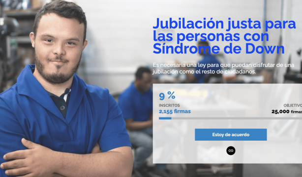 Down España pide adelantar la jubilación de personas con síndrome de Down