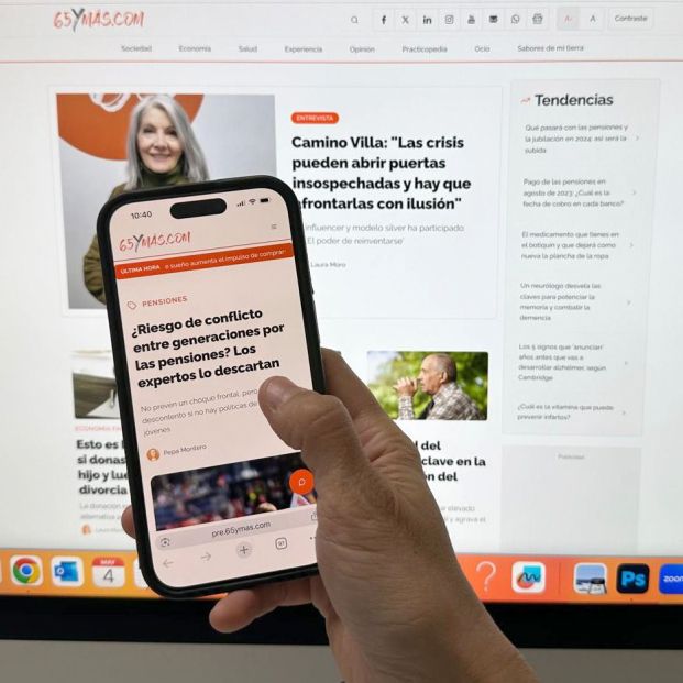 65YMÁS rediseña por completo su web y afianza su compromiso con los sénior