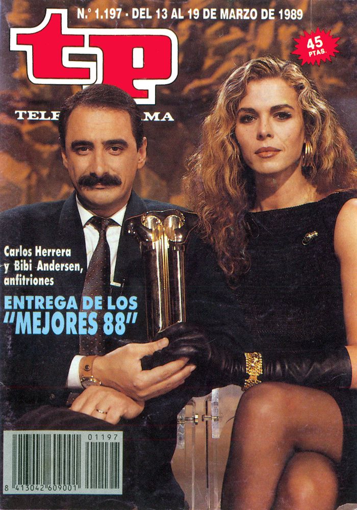 Bibi Anderson con Carlos Herrera
