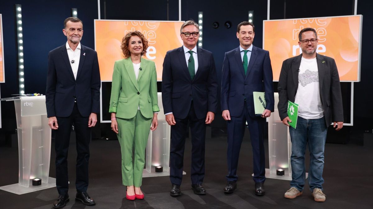 EuropaPress 7499323 cinco candidatos presidencia junta andalucia presidente pp a actual