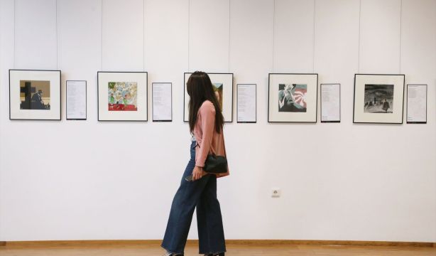 Ilustradores gallegos interpretan las obras de Rosalía de Castro. Foto: Europa Press.