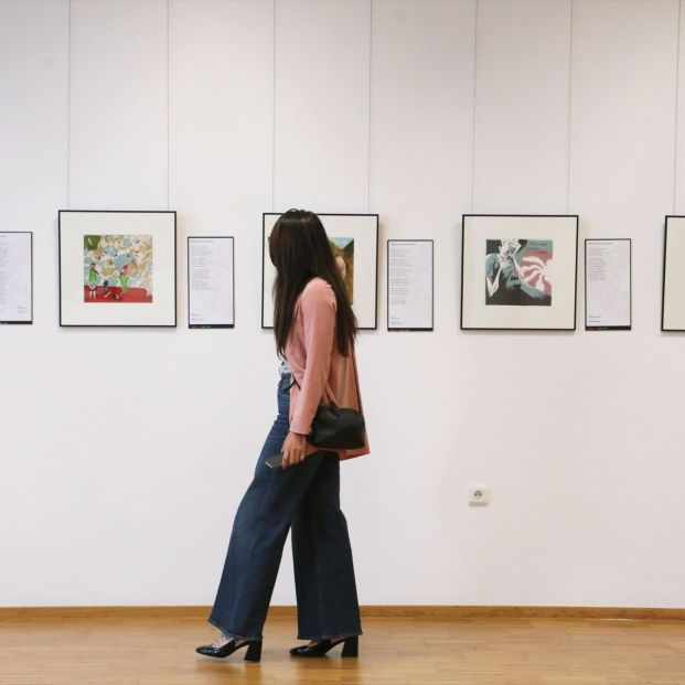 Ilustradores gallegos interpretan las obras de Rosalía de Castro. Foto: Europa Press.
