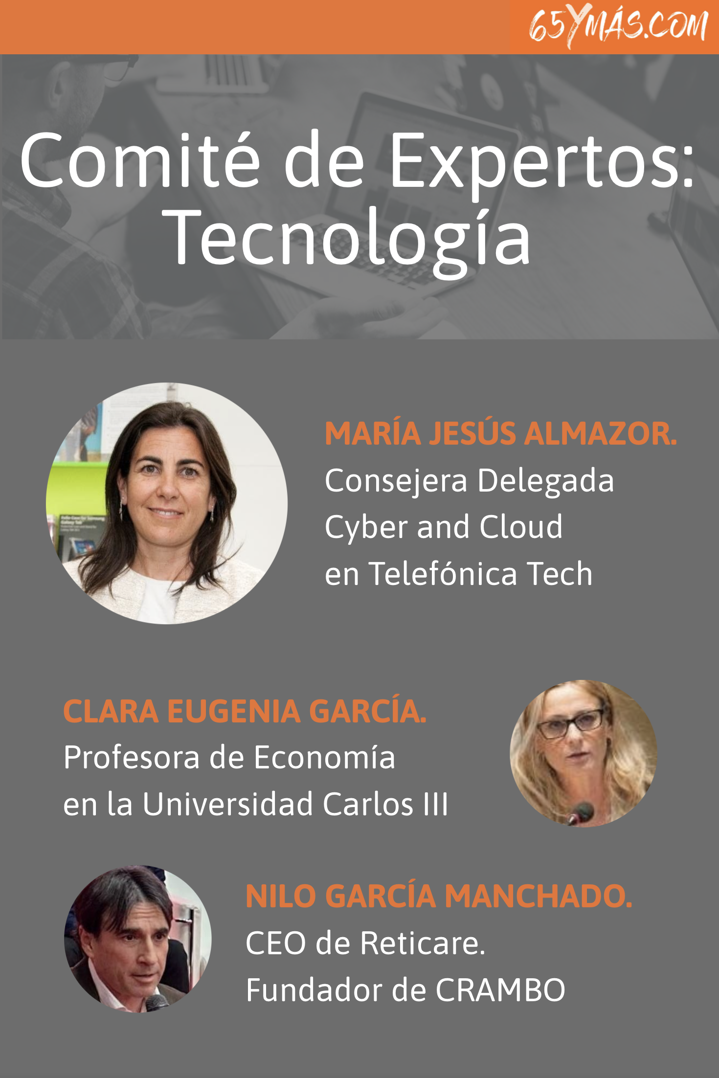 Comité de Expertos: Tecnología - 65ymás