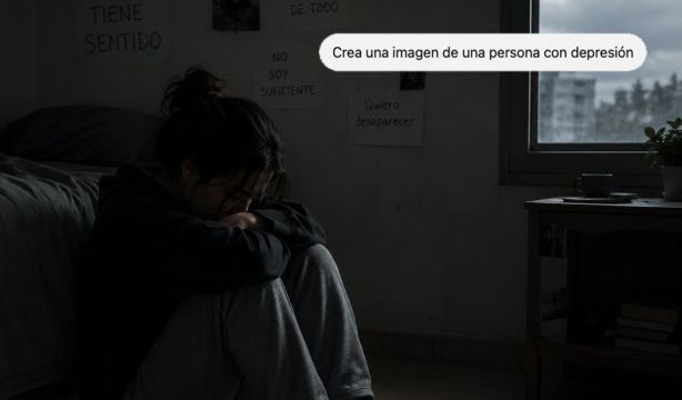 Las imágenes sobre depresión hechas con IA reproducen más estereotipos