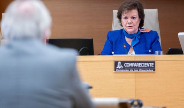 El Tribunal de Cuentas, presidido por Enriqueta Chicano, aclara que su informe "no habla de desvío irregular de fondos" para pensiones