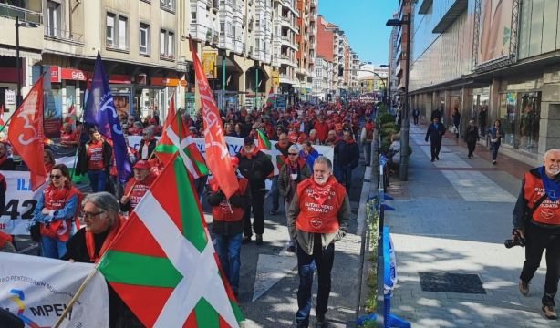 Clamor de los jubilados vascos para subir la pensión mínima: "No podemos llegar a fin de mes"