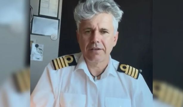 VÍDEO: El emotivo mensaje del capitán del crucero del hantavirus a sus pasajeros