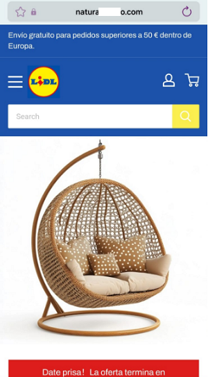 Alerta: ciberdelincuentes suplantan la tienda online de LIDL para robar datos y dinero Alerta: ciberdelincuentes suplantan la tienda online de LIDL para robar datos y dinero