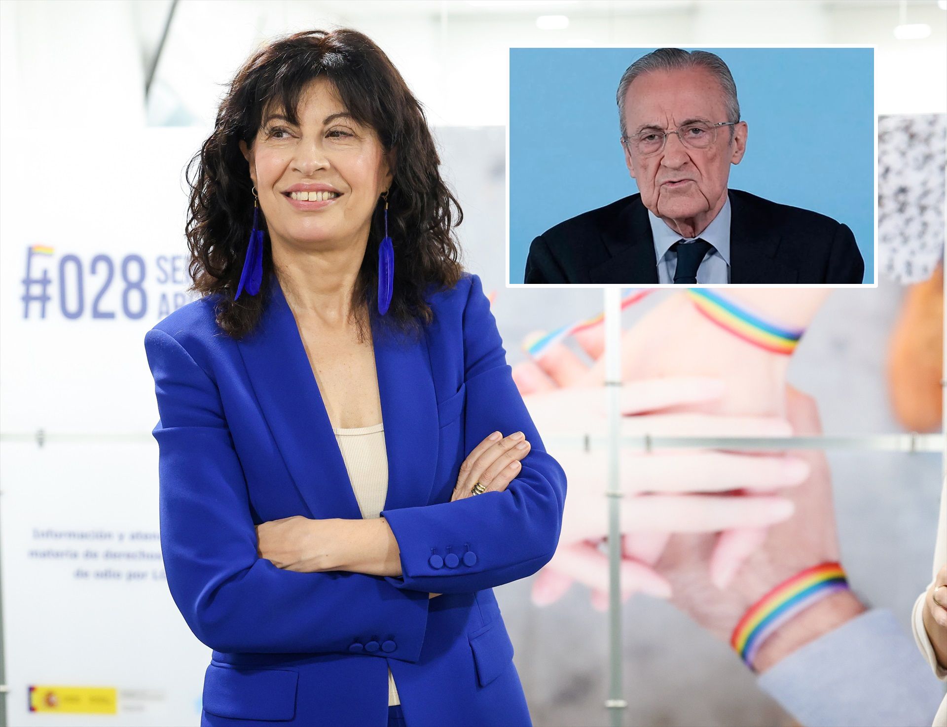 La ministra de Igualdad critica el "machismo" de Florentino Pérez con edadismo: "Denota la edad"