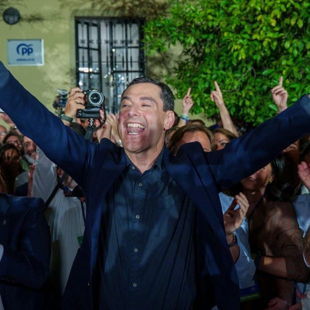 EuropaPress 7531341 candidato pp a reeleccion presidente junta juanma moreno celebrado