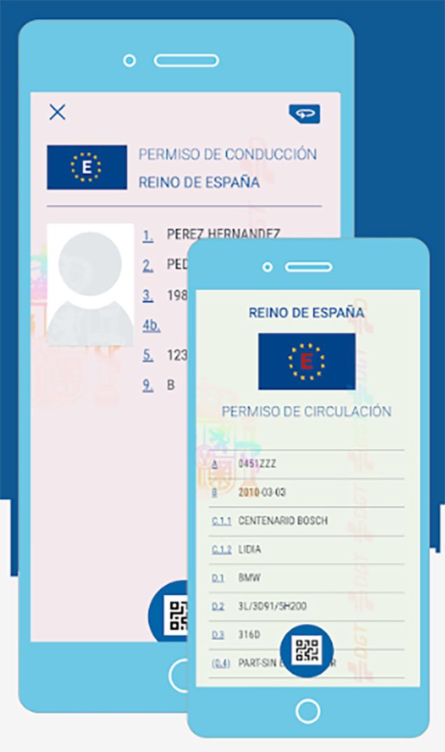 Así funciona el carné de conducir en el teléfono móvil 