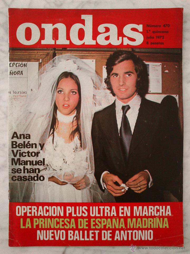 Boda de Ana Belén y Víctor Manuel