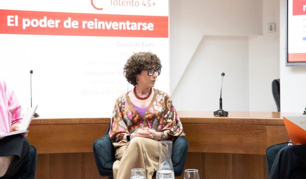 Teté Delgado y Cámara de Ciudad Real dan claves a los sénior para reinventarse: "Es una oportunidad" (Santiago García)