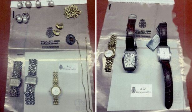 Zapatero guardaba relojes, collares, pulseras y otras joyas en la caja fuerte de su despacho