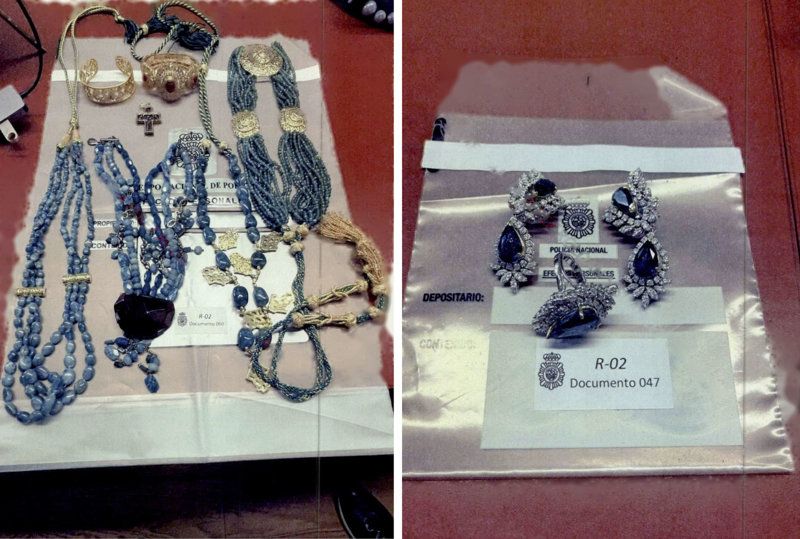 Zapatero guardaba relojes, collares, pulseras y otras joyas en la caja fuerte de su despacho
