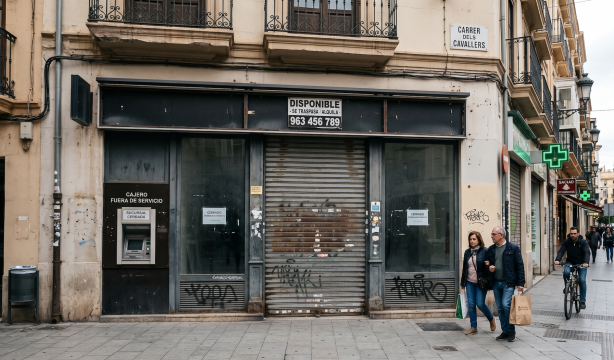 Barrios sin sucursal bancaria