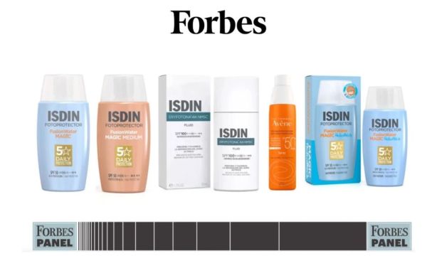 ISDIN renueva su liderazgo en el ranking 'Forbes' de los mejores fotoprotectores solares