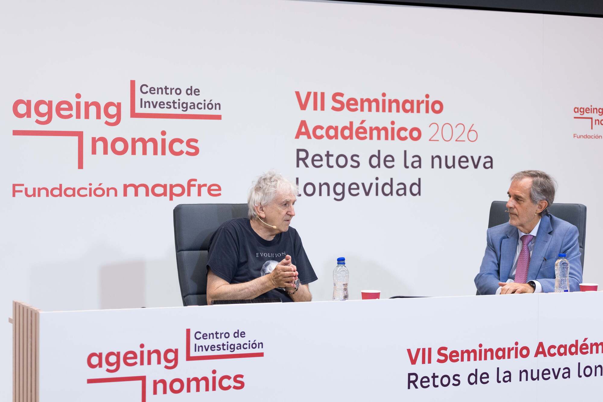 Juan Luis Arsuaga: "La inteligencia de una sociedad depende de su número de mayores" / Fuente: Fundación Mapfre Juan Luis Arsuaga: "La inteligencia de una sociedad depende de su número de mayores" / Fuente: Fundación Mapfre