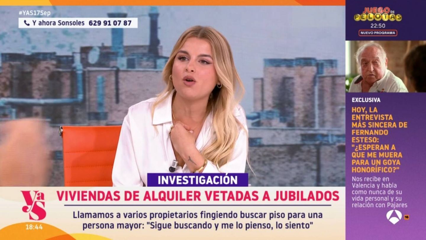 Alba, la propietaria de 25 años que no alquila su piso a personas mayores Alba, la propietaria de 25 años que no alquila su piso a personas mayores