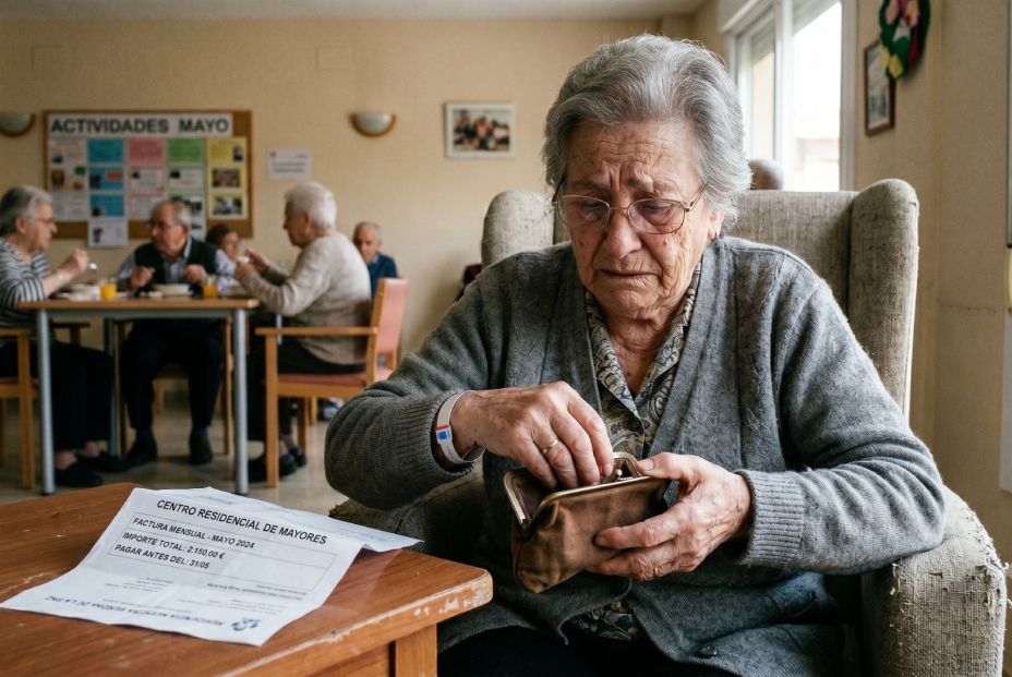 Precios inasumibles y sueldos bajos: la realidad de las residencias de mayores privadas (Foto generada con IA - Gemini) Precios inasumibles y sueldos bajos: la realidad de las residencias de mayores privadas (Foto generada con IA - Gemini)