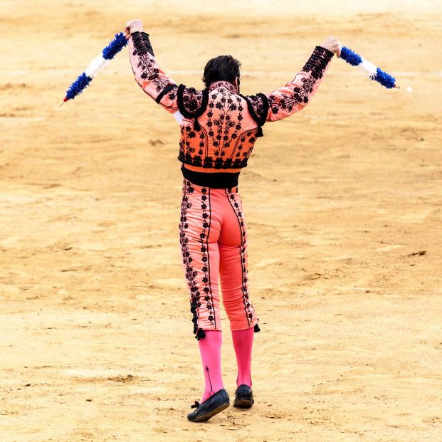 Banderillero en una corrida de toros