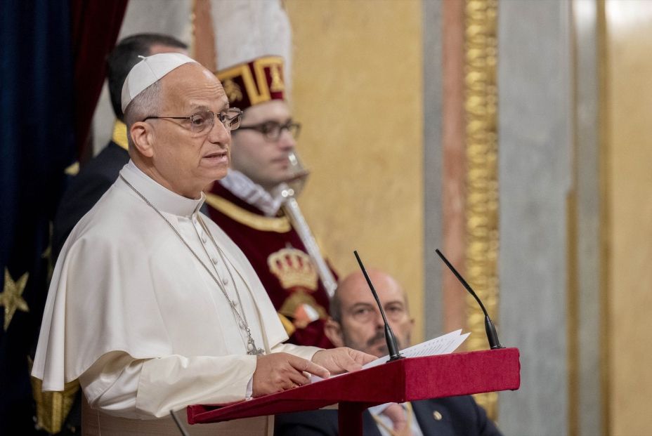 Los mensajes del Papa en el Congreso: polarización, aborto, eutanasia, migrantes... Los mensajes del Papa en el Congreso: polarización, aborto, eutanasia, migrantes...