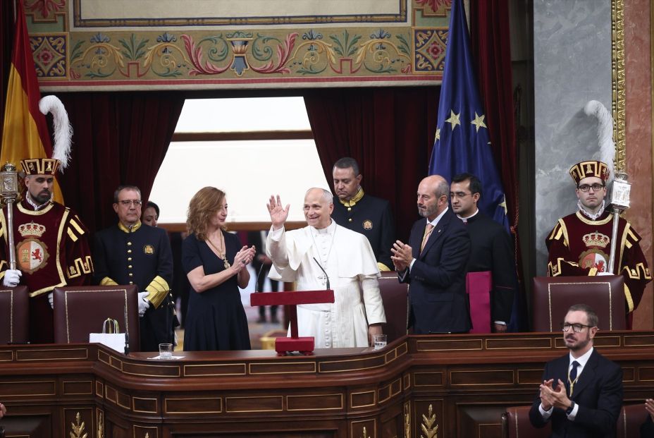Los mensajes del Papa en el Congreso: polarización, aborto, eutanasia, migrantes... Los mensajes del Papa en el Congreso: polarización, aborto, eutanasia, migrantes...