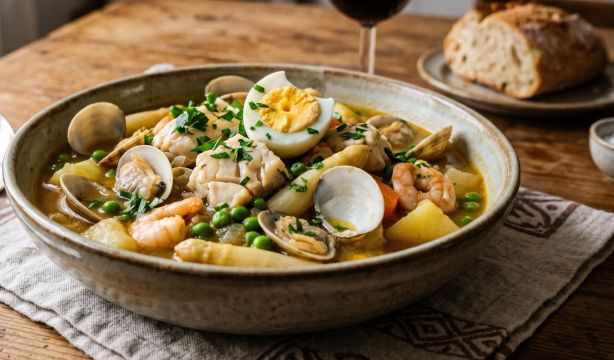 Receta de Angelita Alfaro: Merluza a la koskera