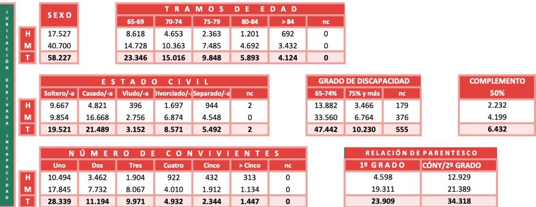 PNC perfil 2025 Jubilacion derivada incapacidad PNC perfil 2025 Jubilacion derivada incapacidad