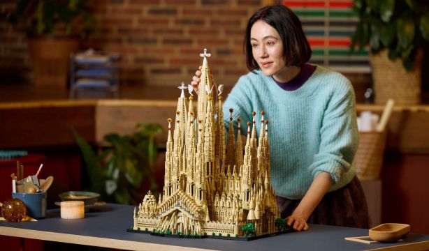 La Sagrada Familia de Gaudí, en 12.000 piezas de Lego / Fuente: LEGO