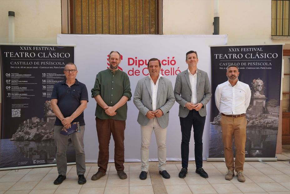 El Festival de Teatro Clásico de Peñíscola contará con autores clásicos y adaptaciones creativas El Festival de Teatro Clásico de Peñíscola contará con autores clásicos y adaptaciones creativas