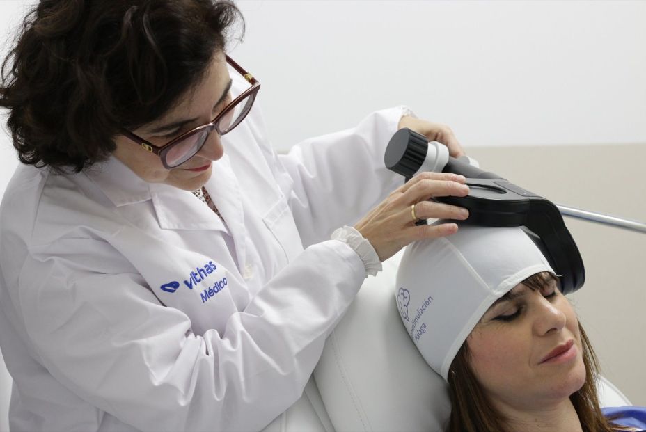 La estimulación magnética logra mejorar la depresión resistente al tratamiento