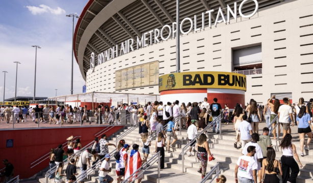 El impacto económico en Madrid de la residencia de Bad Bunny en el Metropolitano superaría los 100M El impacto económico en Madrid de la residencia de Bad Bunny en el Metropolitano superaría los 100M