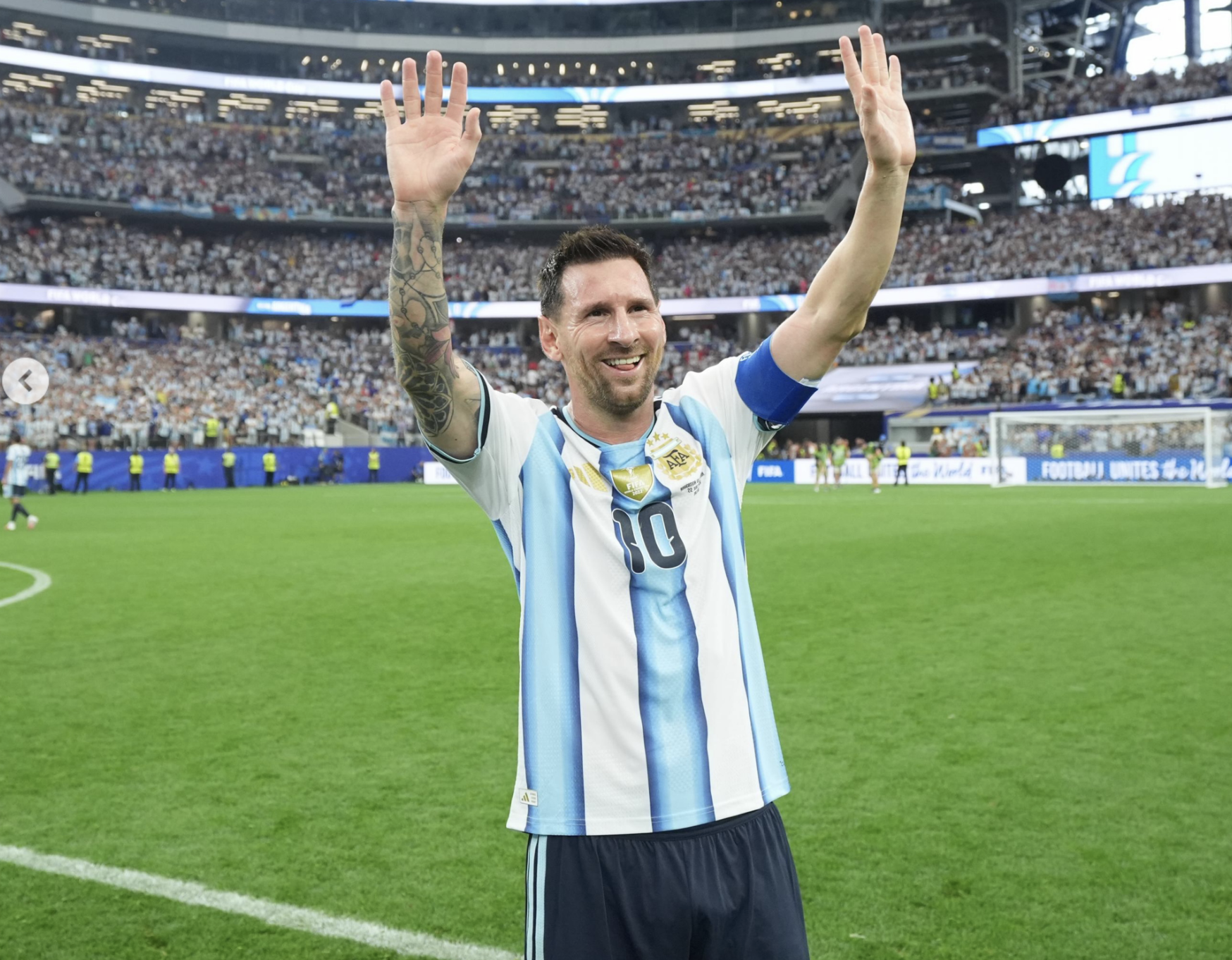 A sus 38 años, Messi ya es el máximo goleador de la historia de los Mundiales