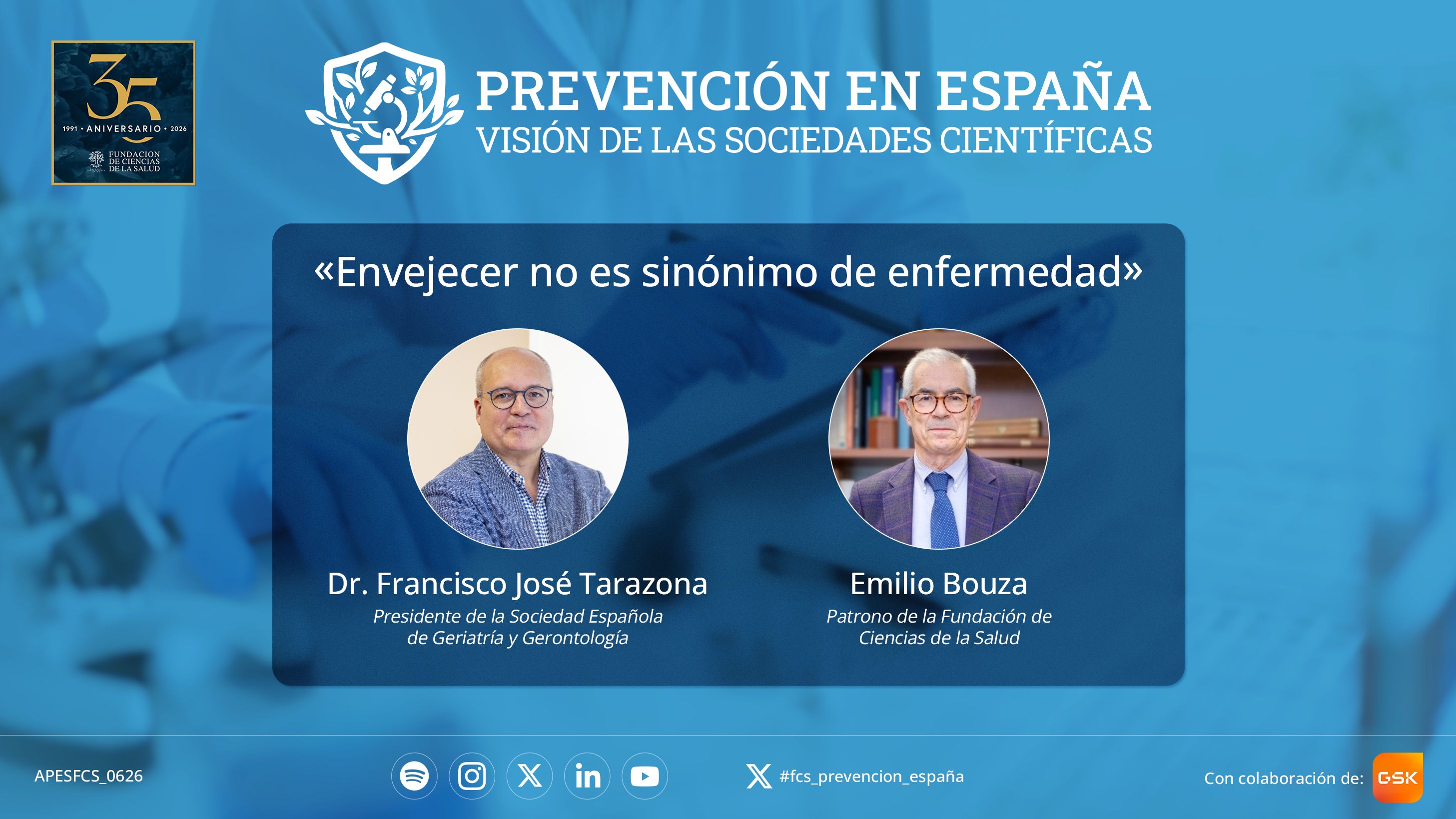 España envejece con un número de geriatras "insuficiente"