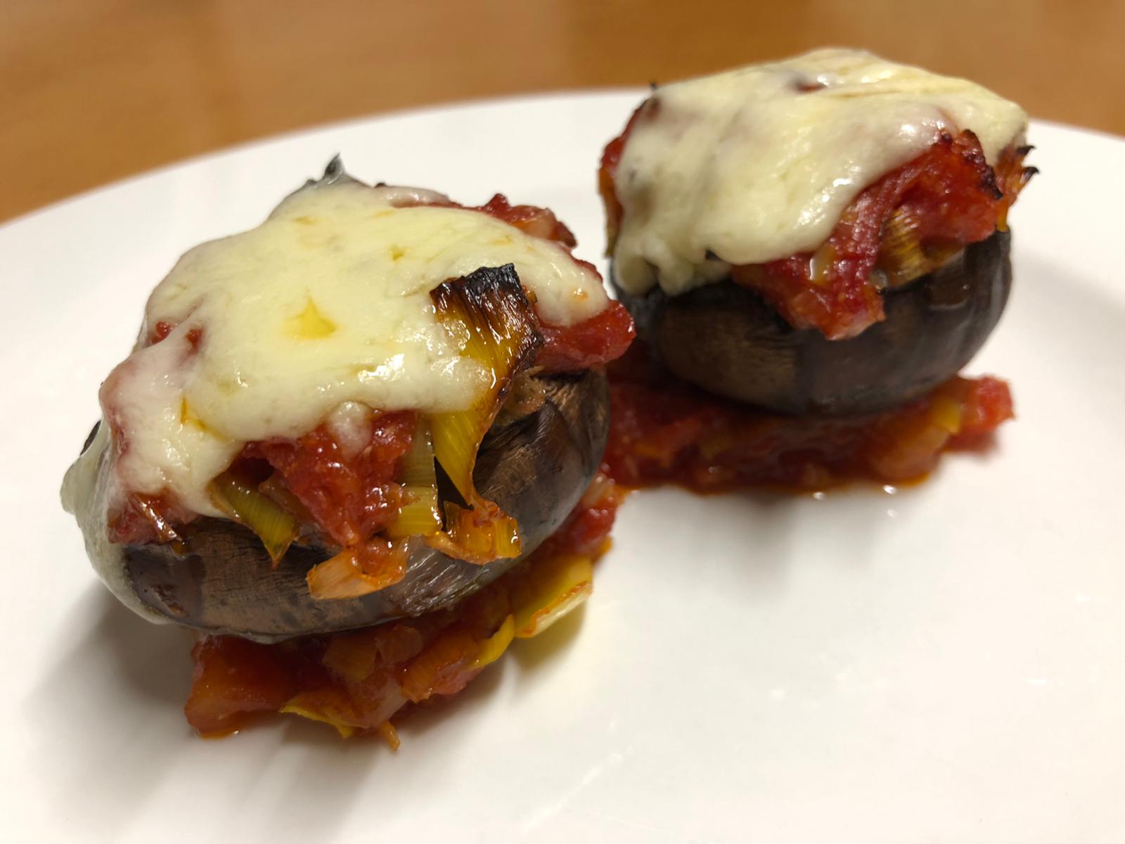 Champiñones Portobello rellenos: las recetas de cocina de Eloy Moral