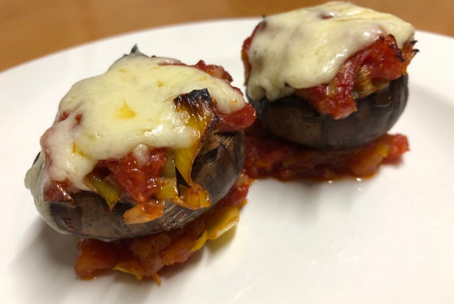 Champiñones Portobello rellenos: las recetas de cocina de Eloy Moral