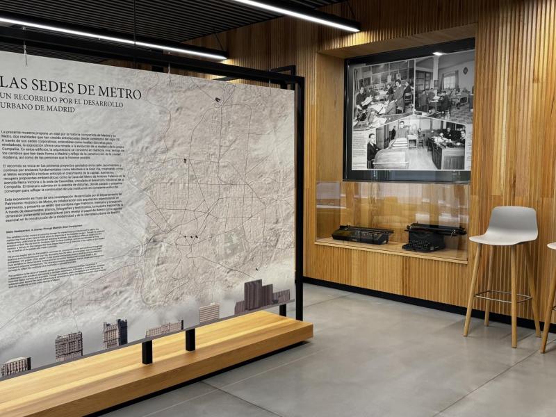 La nueva exposición gratuita sobre la historia de Metro de Madrid a través de sus sedes La nueva exposición gratuita sobre la historia de Metro de Madrid a través de sus sedes