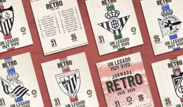 LALIGA repetirá la Jornada Retro en la jornada 31 de la temporada 2026/27