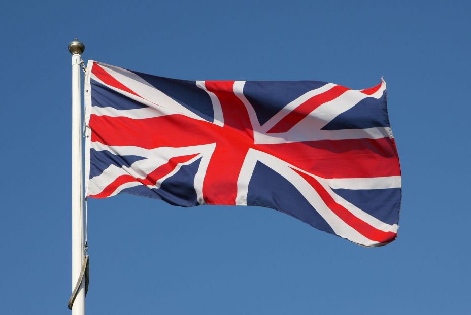 Union Jack, bandera del Reino Unido (BigStock)