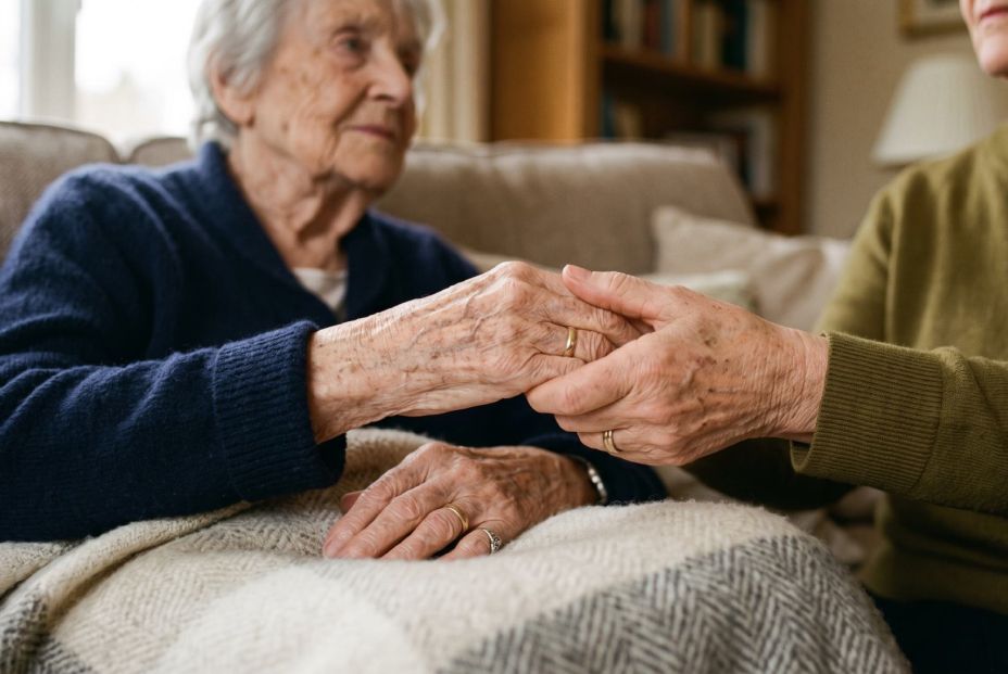 Se muda a la residencia de mayores de su madre de 104 años para poder vivir con ella Se muda a la residencia de mayores de su madre de 104 años para poder vivir con ella
