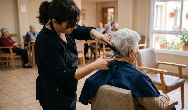 Peluquería, podología, acompañamiento... las residencias privadas disparan la factura con los extras  (Gemini)