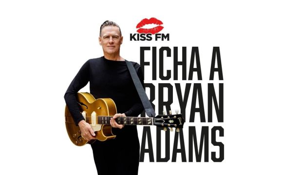 Bryan Adams presentará un programa propio en Kiss FM