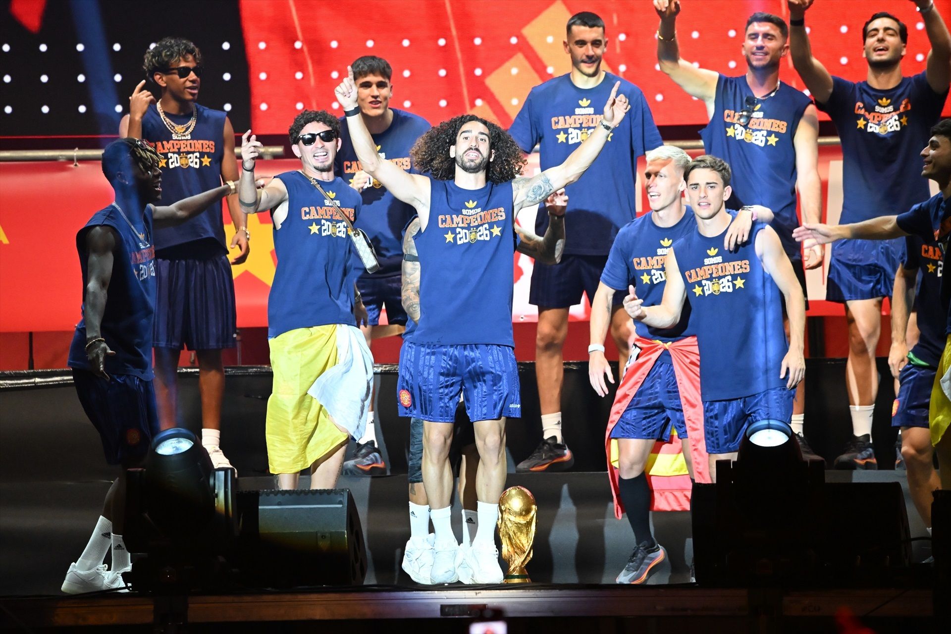 Los mejores momentos de la celebración de España del Mundial Los mejores momentos de la celebración de España del Mundial