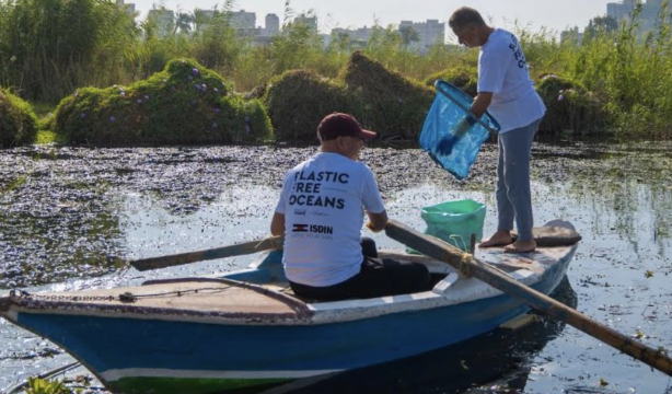 ISDIN retirará 80 toneladas de plásticos del río Nilo para evitar su entrada en el mar Mediterráneo
