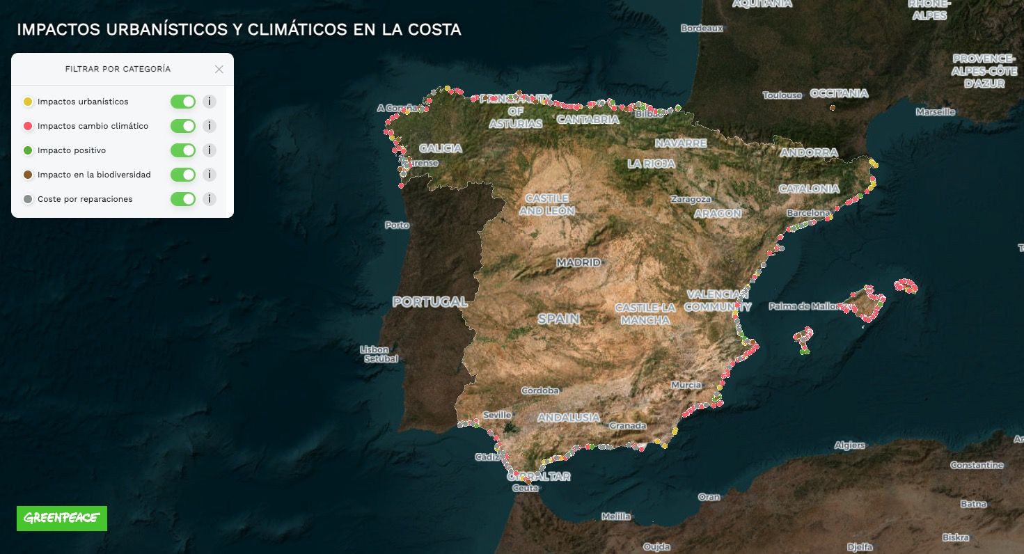 España tiene casi 200 puntos de costa "en estado crítico" España tiene casi 200 puntos de costa "en estado crítico"