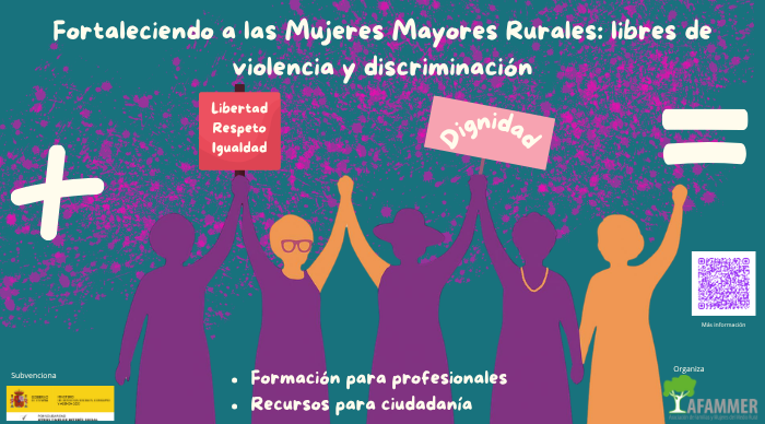 Portada Programa mujeres mayores de AFAMMER 2026 Portada Programa mujeres mayores de AFAMMER 2026