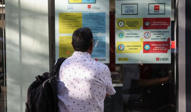 EuropaPress 7637287 fachada oficina empleo julio 2026 madrid espana paro registrado oficinas