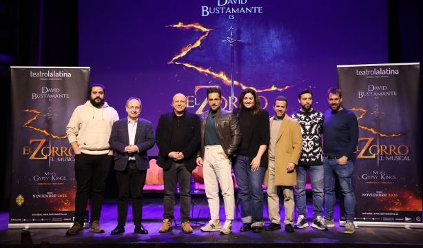 'El Zorro. El musical' llegará en noviembre a Madrid con David Bustamente a la cabeza